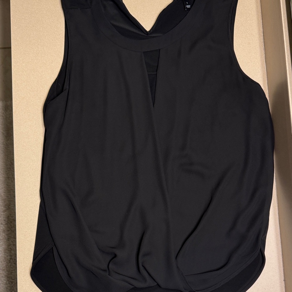 41 Hawthorn Black Sleeveless Tank Top